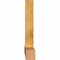 Ekena Millwork Portland Rough Sawn Timber Gable Bracket, Western Red Cedar, 108"W x 27"H x 4"D x 4"F, 6/12 Pitch GBW108X27X0404POR00RWR - alternate 3